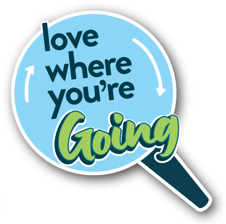 Love where you're going Love where you're going