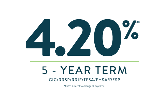 4.20% for a 5 - year term 4.20% for a 5 - year term